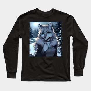 Atomic wolf 🐺 Long Sleeve T-Shirt